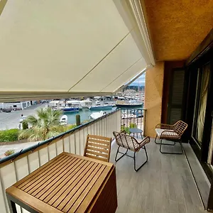 Marinesappartement-2min Plage, Acces Direct Port , Cogolin Frankreich